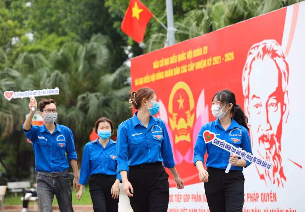 越南换届选举取得成功:全民大团结是力量之源 ảnh 4 越南换届选举取得成功:全民大团结是力量之源 ảnh 4