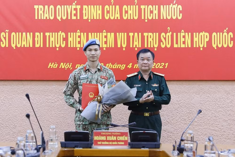 维和力量为落实党的对外路线作出贡献 ảnh 3