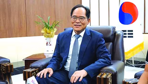 韩国驻越南大使:越韩必将"风雨过后见太阳" ảnh 1 韩国驻越南大使:越韩必将"风雨过后见太阳" ảnh 1
