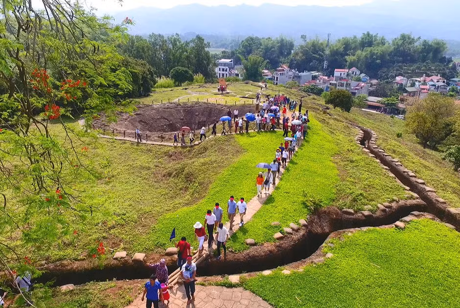 奠边府遗迹区 ——五月份红色旅游必选之地 ảnh 1