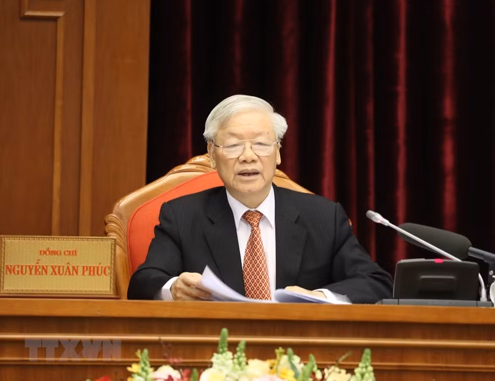 阮富仲：坚决同人事筹备工作中的一切机会主义、卖官鬻爵表现作斗争 ảnh 1