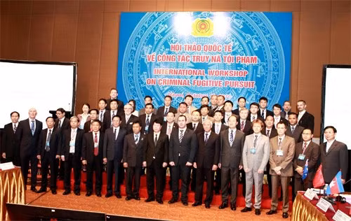 通缉犯国际研讨会在越南举行 ảnh 1 通缉犯国际研讨会在越南举行 ảnh 1