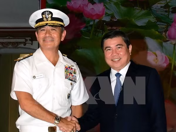胡志明市领导人会见美国太平洋总司令部司令 ảnh 1 胡志明市领导人会见美国太平洋总司令部司令 ảnh 1