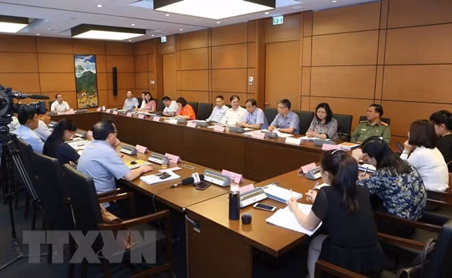越南十四届国会第五次会议：讨论《越南海警法》草案 ảnh 1