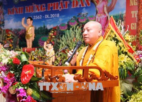 佛历2562年佛诞大典在河内与胡志明市隆重举行 ảnh 2 佛历2562年佛诞大典在河内与胡志明市隆重举行 ảnh 2