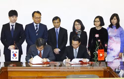 越通社与韩联社加强合作交换信息 ảnh 2 越通社与韩联社加强合作交换信息 ảnh 2