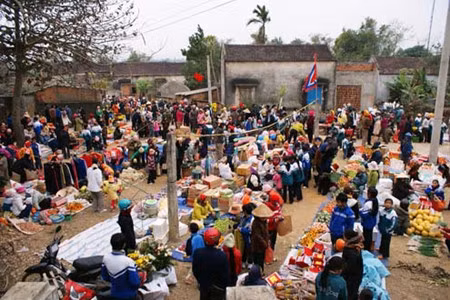  越南集市的色彩 ảnh 1