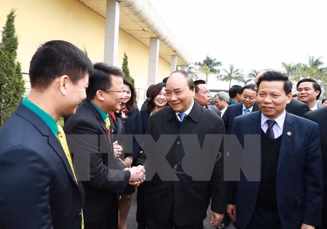 阮春福总理:力争将北宁省发展成为亚洲地区电子制造业之都 ảnh 3 阮春福总理:力争将北宁省发展成为亚洲地区电子制造业之都 ảnh 3