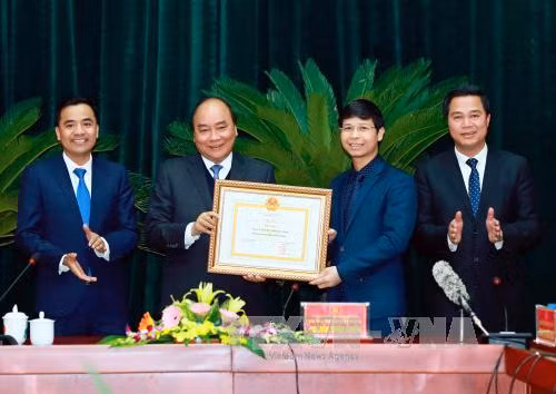 阮春福总理:力争将北宁省发展成为亚洲地区电子制造业之都 ảnh 2 阮春福总理:力争将北宁省发展成为亚洲地区电子制造业之都 ảnh 2