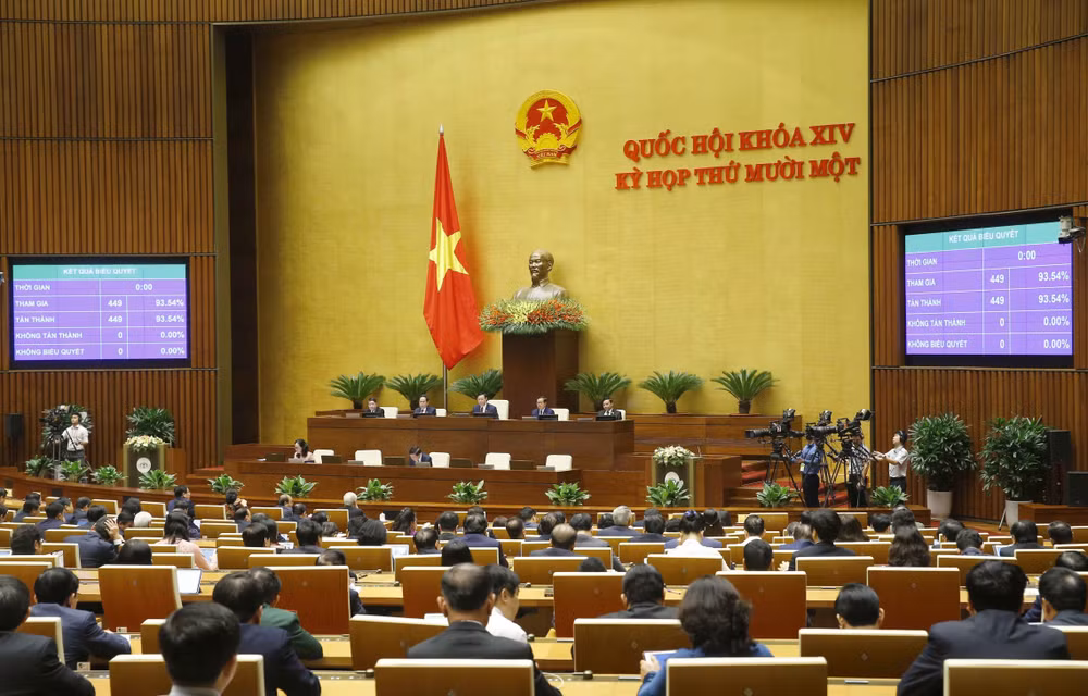 国会批准国家选举委员会副主席及委员和国防安全委员会副主席及委员名单 ảnh 1