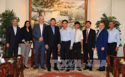 美国柏克德集团赴越了解龙城国际机场项目 ảnh 1