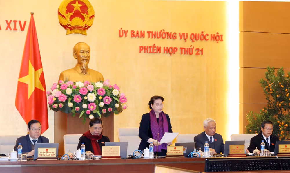 越南国会常委会第21次会议在河内闭幕 ảnh 1 越南国会常委会第21次会议在河内闭幕 ảnh 1