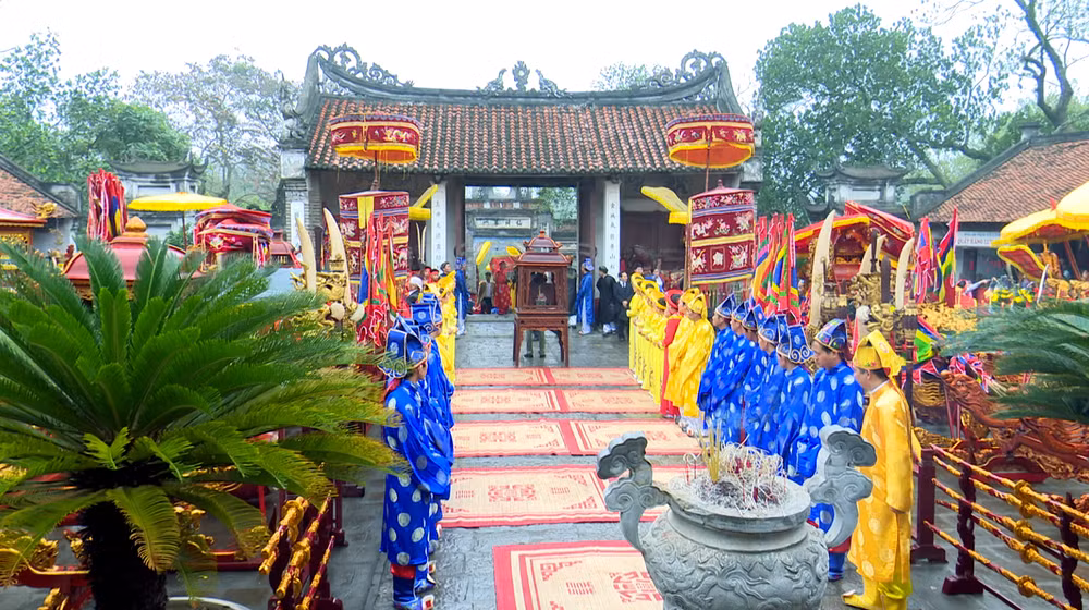 新年伊始越南各地传统春节庙会纷纷热闹登场 ảnh 3 新年伊始越南各地传统春节庙会纷纷热闹登场 ảnh 3