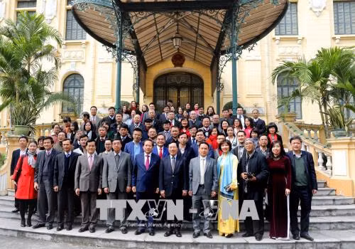范平明副总理召开迎新春新闻媒体见面会 ảnh 1 范平明副总理召开迎新春新闻媒体见面会 ảnh 1
