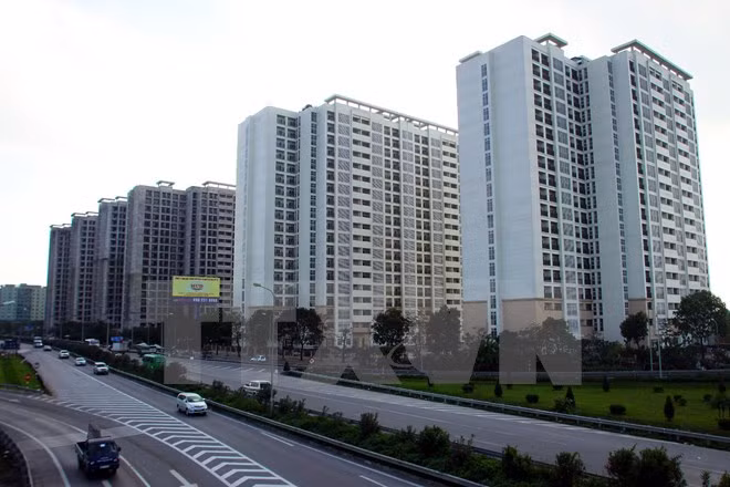 2018年1月份河内市房地产行业成交量环比增长13.8% ảnh 1
