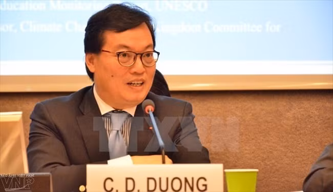 越南常驻联合国日内瓦代表团举办2018戊戌年新春见面会 ảnh 1