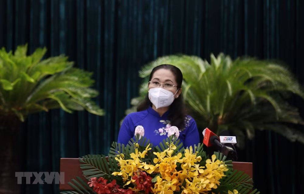 胡志明市第十届人民议会第一次会议落下帷幕 ảnh 1 胡志明市第十届人民议会第一次会议落下帷幕 ảnh 1