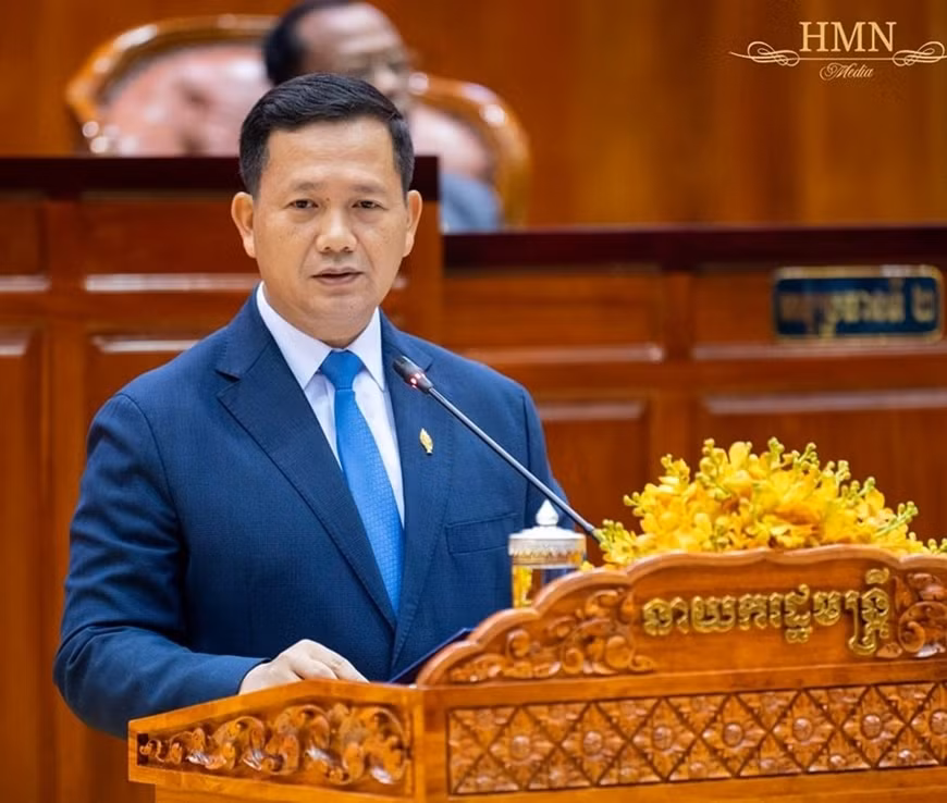 柬埔寨首相高度评价澜湄合作机制 ảnh 1