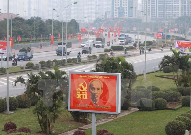 中国媒体纷纷报道越共十二大 ảnh 1