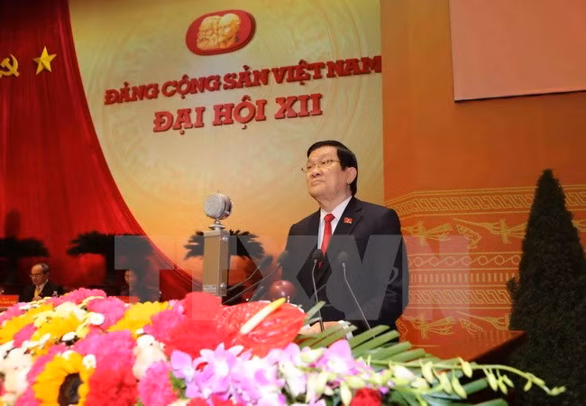 越南共产党第十二次全国代表大会在河内隆重开幕 ảnh 2 越南共产党第十二次全国代表大会在河内隆重开幕 ảnh 2