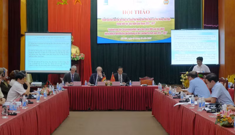 加强越南与德国农民协会的优质人力资源培训合作 ảnh 1