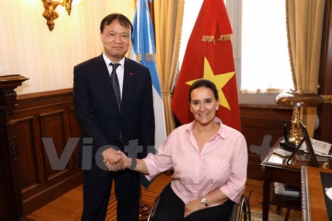 阿根廷副总统:越南是阿根廷贸易投资最为重要的伙伴之一 ảnh 1 阿根廷副总统:越南是阿根廷贸易投资最为重要的伙伴之一 ảnh 1