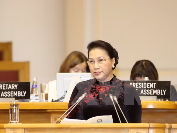 越南国会主席阮氏金银:越南一直努力为少数民族平等发展创造便利 ảnh 1 越南国会主席阮氏金银:越南一直努力为少数民族平等发展创造便利 ảnh 1
