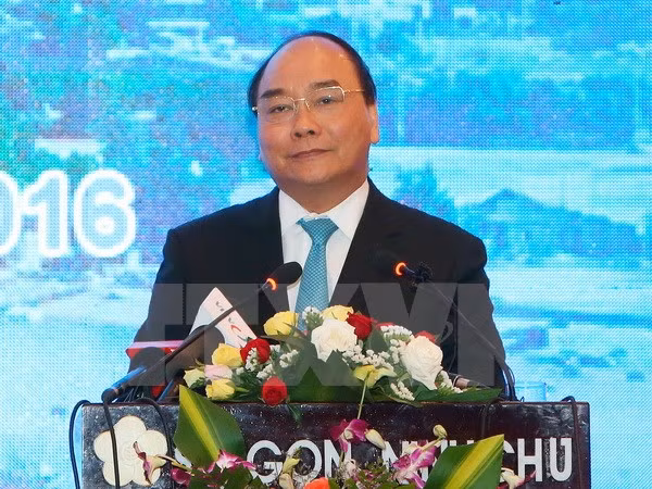 阮春福总理出席宁顺省投资促进会议为企业创造发展空间 ảnh 1
