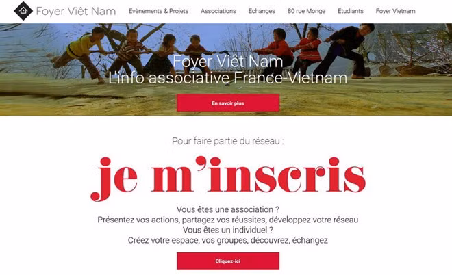 连接旅法越南人社群的越南大堂门户网站正式开通 ảnh 1