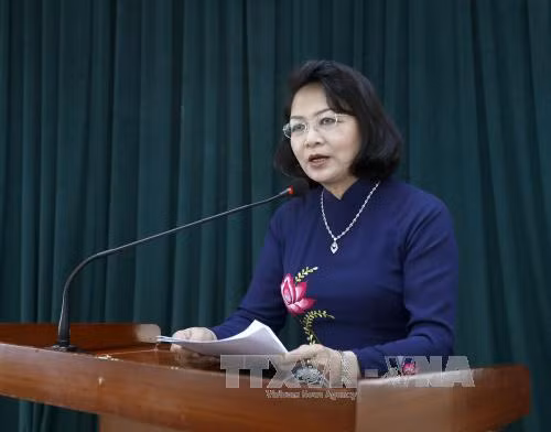 越南国家副主席邓氏玉盛:创新爱国竞赛运动的宣传方式 ảnh 1 越南国家副主席邓氏玉盛:创新爱国竞赛运动的宣传方式 ảnh 1