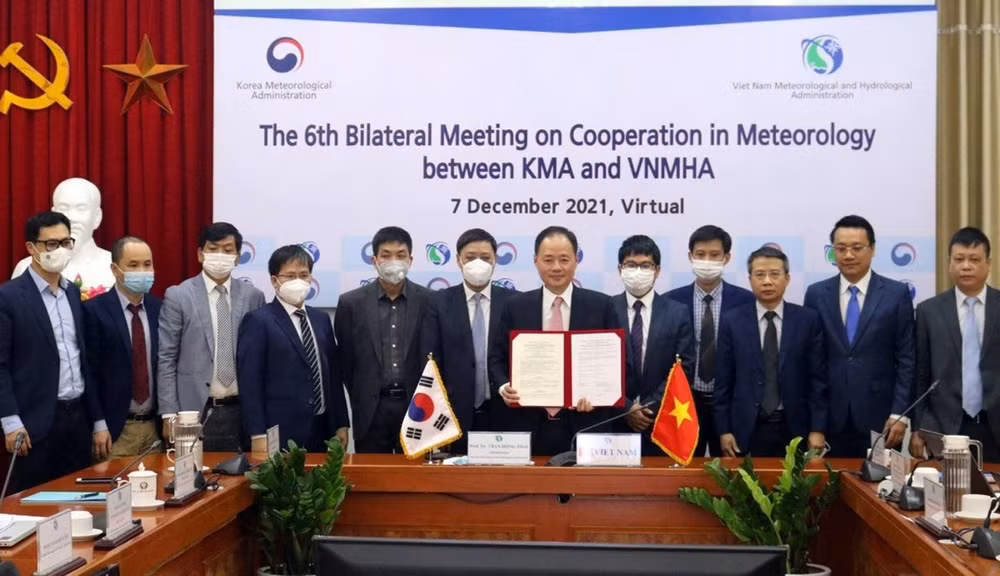 越南与韩国促进水文气象领域的合作 ảnh 1