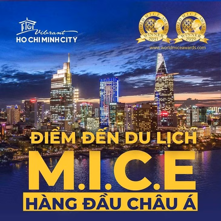 胡志明市荣获亚洲最佳 MICE 旅游目的地奖 ảnh 1 胡志明市荣获亚洲最佳 MICE 旅游目的地奖 ảnh 1