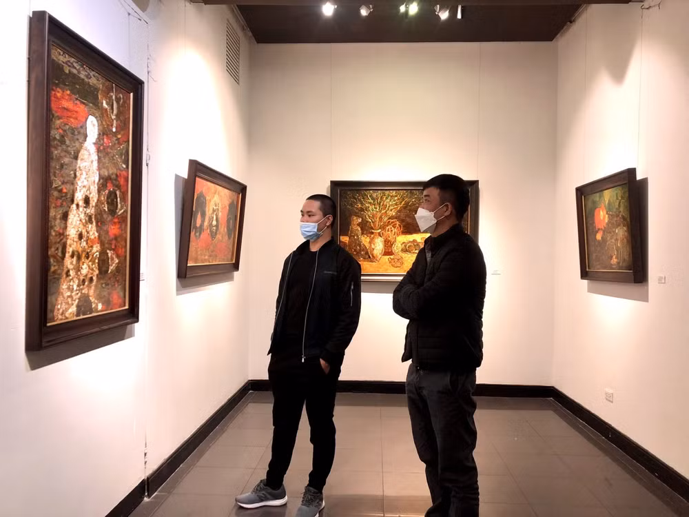 “继承”画展:推崇民间祭祀文化与唯贵善心的佛教理念 ảnh 1 “继承”画展:推崇民间祭祀文化与唯贵善心的佛教理念 ảnh 1