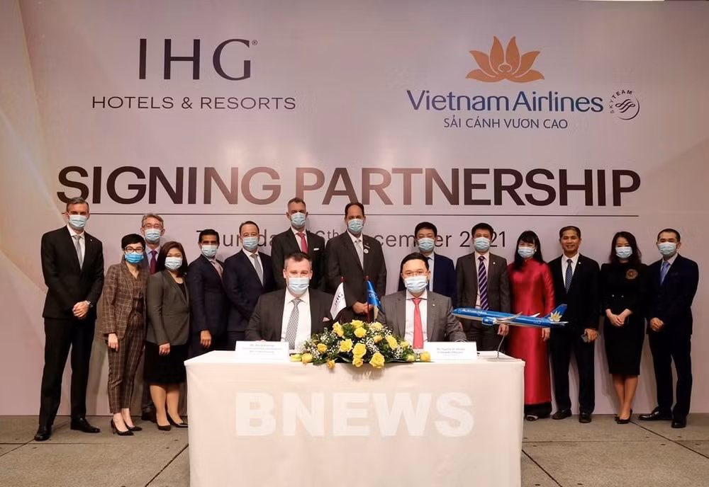 越航与世界一流酒店集团合作促进国内旅游业的发展 ảnh 1 越航与世界一流酒店集团合作促进国内旅游业的发展 ảnh 1
