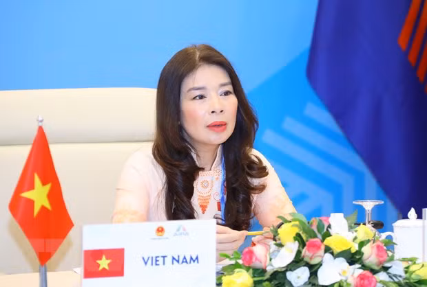越南国会代表团出席亚太议会论坛第29届年会框架内的女议员会议 ảnh 1 越南国会代表团出席亚太议会论坛第29届年会框架内的女议员会议 ảnh 1
