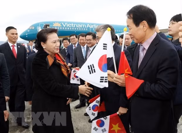 越南驻韩国大使阮武松:越南与韩国合作关系正朝着更加全面的新框架迈进 ảnh 1 越南驻韩国大使阮武松:越南与韩国合作关系正朝着更加全面的新框架迈进 ảnh 1