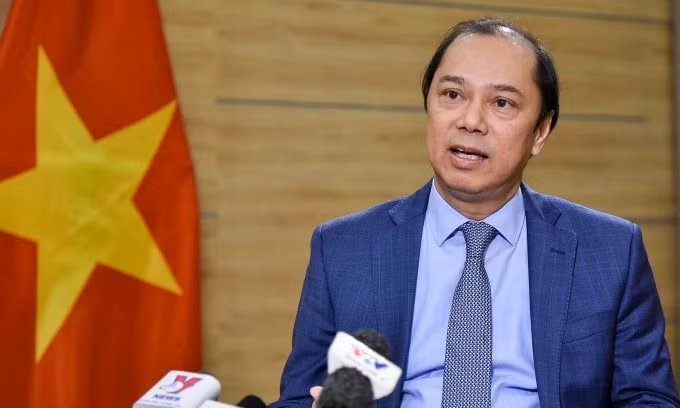 外交部副部长阮国勇就国家主席阮春福柬埔寨之行主要成果接受采访 ảnh 2 外交部副部长阮国勇就国家主席阮春福柬埔寨之行主要成果接受采访 ảnh 2