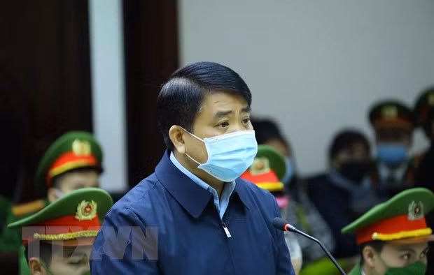 日强公司中标案:原河内市人民委员会主席阮德钟被判处有期徒刑3年 ảnh 1 日强公司中标案:原河内市人民委员会主席阮德钟被判处有期徒刑3年 ảnh 1