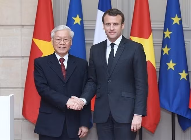越南驻法国大使丁全胜:越法关系是“量”的积累和“质”的提升 ảnh 1 越南驻法国大使丁全胜:越法关系是“量”的积累和“质”的提升 ảnh 1