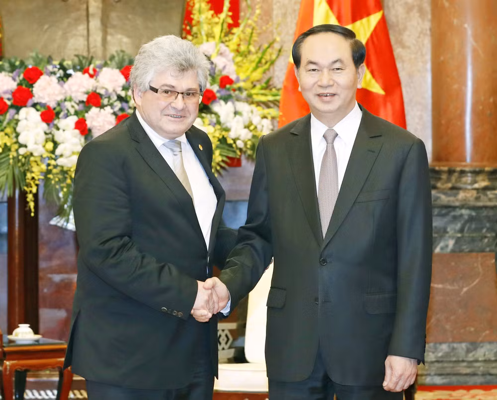 国家主席陈大光:越南十分重视巩固和发展对瑞关系 ảnh 1 国家主席陈大光:越南十分重视巩固和发展对瑞关系 ảnh 1
