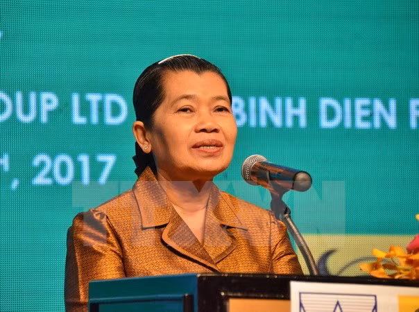 柬埔寨副首相梅森安：越企对柬埔寨农业可持续发展事业作出积极贡献 ảnh 1