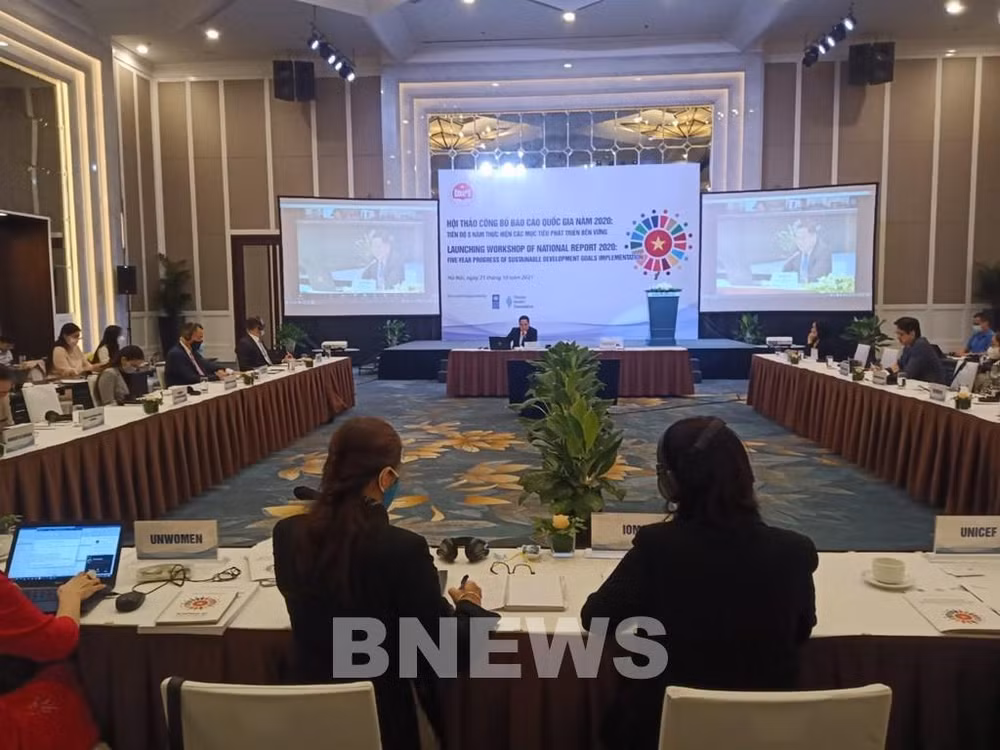 越南公布2020年国家可持续发展目标进展报告 ảnh 1