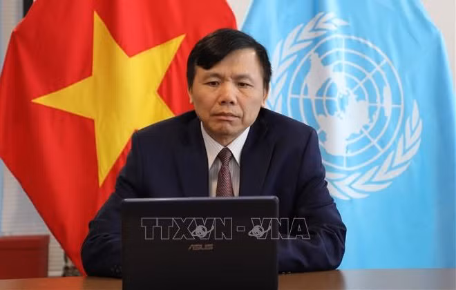 越南常驻驻联合国代表邓廷贵:越南将尽力完成自己的使命 ảnh 1 越南常驻驻联合国代表邓廷贵:越南将尽力完成自己的使命 ảnh 1