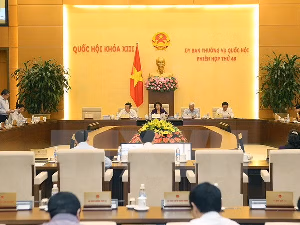 越南第十三届国会常务委员会第48次会议发表公报 ảnh 1 越南第十三届国会常务委员会第48次会议发表公报 ảnh 1