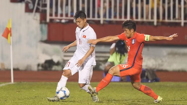 2018年U23亚洲杯预选赛:越南队毫无悬念进入正赛 ảnh 1 2018年U23亚洲杯预选赛:越南队毫无悬念进入正赛 ảnh 1