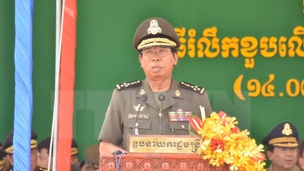 柬皇家军队将领高度评价越南的帮助 ảnh 1