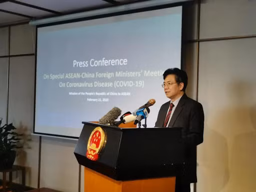 中国驻东盟大使对东盟与中日韩在新冠肺炎疫情防控工作的合作机制表示欢迎 ảnh 1 中国驻东盟大使对东盟与中日韩在新冠肺炎疫情防控工作的合作机制表示欢迎 ảnh 1
