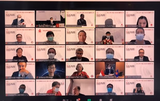 第十八次东南亚红十字会与红新月会领导人在线会议正式开幕 ảnh 1 第十八次东南亚红十字会与红新月会领导人在线会议正式开幕 ảnh 1