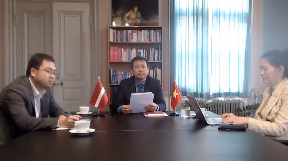 越南与拉脱维亚加强贸易投资合作 ảnh 1