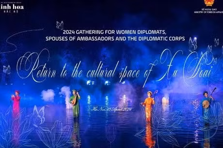 越南与各国女外交官、大使夫人及外交使团促进交流活动 ảnh 1 越南与各国女外交官、大使夫人及外交使团促进交流活动 ảnh 1